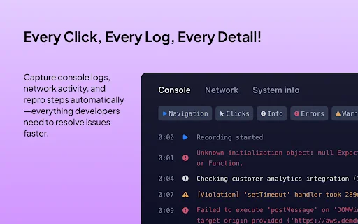 Birdie: Screen Recorder at Bug Reporter para sa Mas Mabilis na Trabaho - Screenshot 2