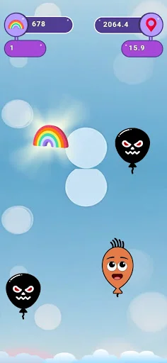 I-download ang Rainbow Balloon Game – Masayang Adventure Laro - Screenshot 11