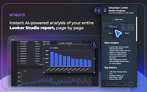 Dataslayer AI Looker Studio Analyzer – Pagsusuri ng Report - Screenshot 3
