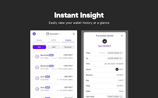 I-download ang FACT Wallet – Ligtas at Mabilis na Crypto Wallet - Screenshot 5