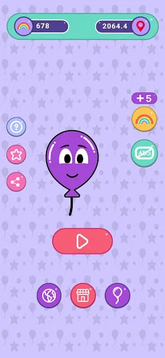 I-download ang Rainbow Balloon Game – Masayang Adventure Laro - Screenshot 10