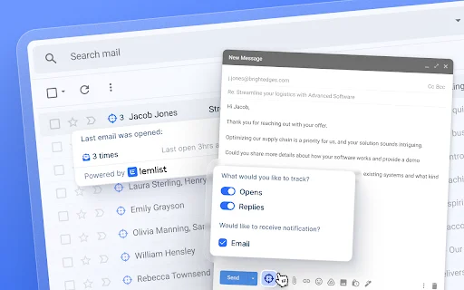 I-download ang lemlist Extension – Pagpapahusay ng Sales Workflow - Screenshot 5