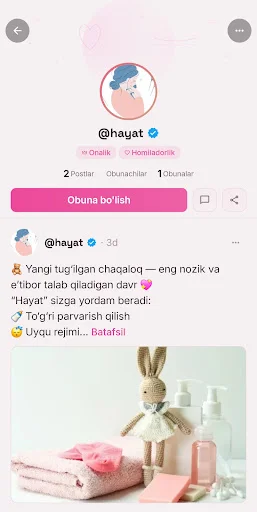 I-download ang Hayat Woman App – Komunidad para sa mga Kababaihan - Screenshot 2