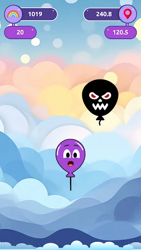 I-download ang Rainbow Balloon Game – Masayang Adventure Laro - Screenshot 12