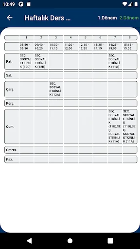 I-download ang Okulsis Mobil – Bilsa Mobile App Para sa Mag-aaral - Screenshot 5