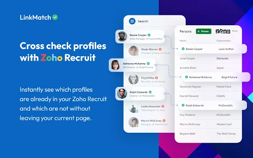 Download LinkMatch For Zoho Recruit – Palakasin ang Recruitment - Screenshot 1