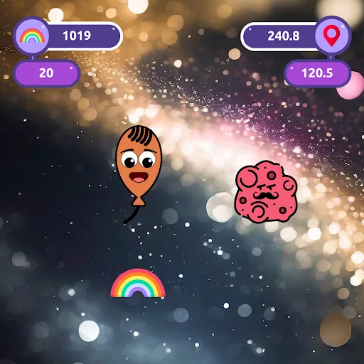I-download ang Rainbow Balloon Game – Masayang Adventure Laro - Screenshot 22