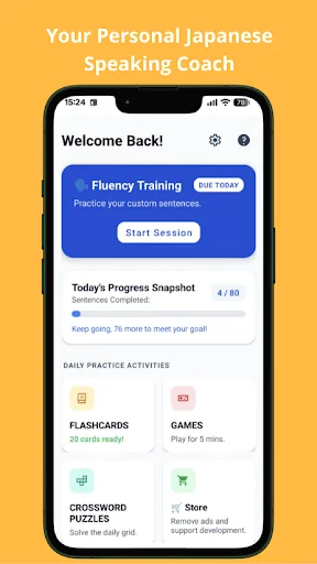 I-download ang Fluency Tool: Shadow Japanese Para sa Mastery - Screenshot 4