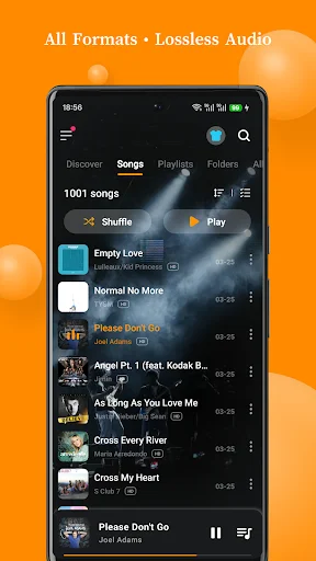Download Mansy Music Player – Offline MP3 at FLAC Player - Screenshot 1