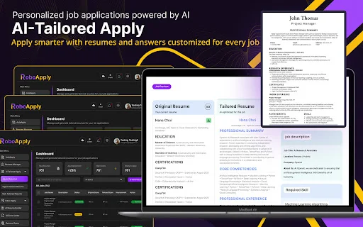 I-download ang RoboApply: Awtomatikong Job Application Tool - Screenshot 3