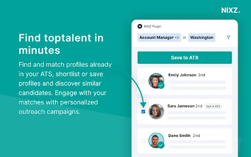 NIXZ Plugin: AI Recruiting Tool para sa Mabilis na Hiring - Screenshot 2