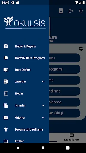 I-download ang Okulsis Mobil – Bilsa Mobile App Para sa Mag-aaral - Screenshot 2