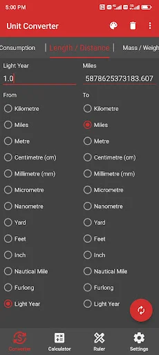 I-download ang Unit Converter – Calculator – Mabilis at Libre - Screenshot 4