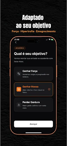 I-download ang Youlift: Força e Hipertrofia – Training Plan na Libre - Screenshot 2
