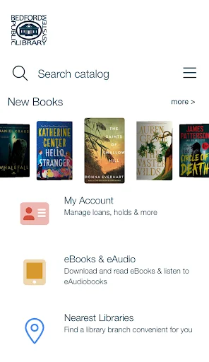 I-download ang Bedford Public Library System – Libreng Access sa Aklatan - Screenshot 1