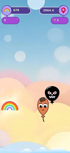 I-download ang Rainbow Balloon Game – Masayang Adventure Laro - Screenshot 8