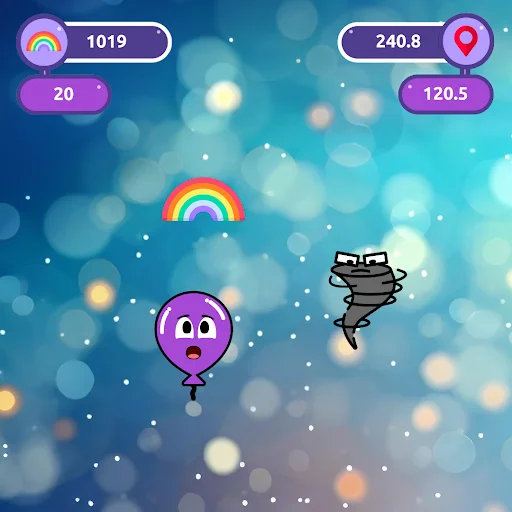 I-download ang Rainbow Balloon Game – Masayang Adventure Laro - Screenshot 21