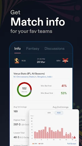 I-download ang CREX – Live Cricket Scores & Updates sa Android - Screenshot 6