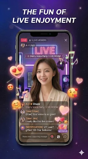 I-download ang Hopy – Live Chat, Video, at Voice App nang Libre - Screenshot 3