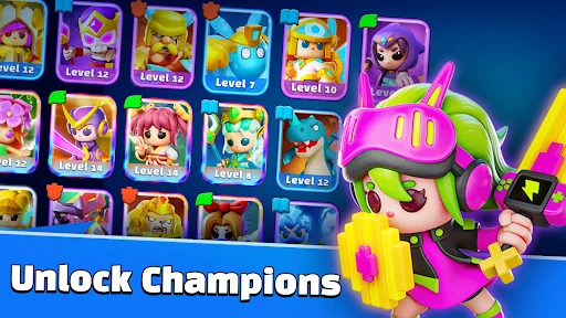 I-download ang Merge War: Super Legion Master – Offline Auto Chess - Screenshot 7