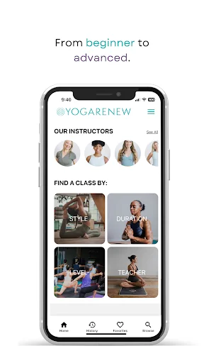 I-download ang YogaRenew App – Pinakamahusay na Yoga Classes Online - Screenshot 19