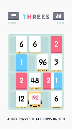 I-download ang Threes! Pinakabagong Bersyon – Nakakahumaling na Puzzle Game - Screenshot 1