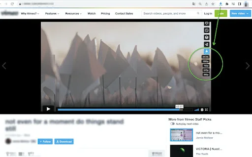 Vimeo Video Downloader Pro: I-download ang mga Video nang Mabilis - Screenshot 2