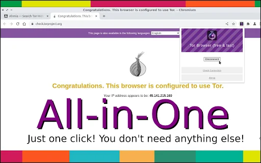Tor Browser para sa Chrome – I-access ang .onion Sites nang Libre - Screenshot 1