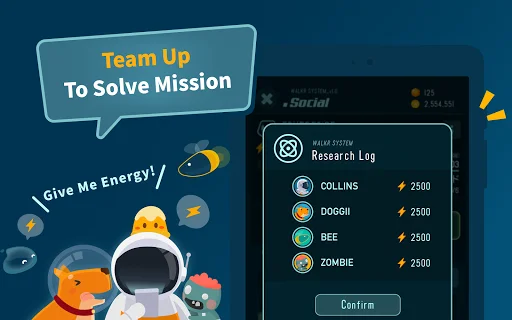 I-download ang Walkr: Fitness Space Adventure – Maglakad at Maglaro! - Screenshot 12