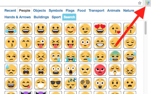 Emoji Keyboard para sa Chrome – Mag-download ng Libreng Emoji - Screenshot 1